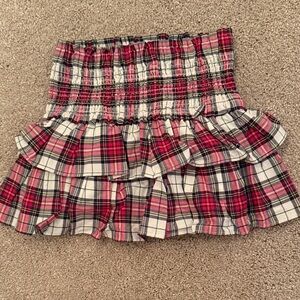 NWT Janie & Jack Tartan Smocked Skirt 3T